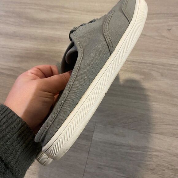 VInce Camuto Celiste green washable canvas slip on backless aced up mule size 7 - Picture 7 of 10